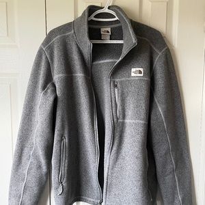 North Face Grey Fleece Jacket
